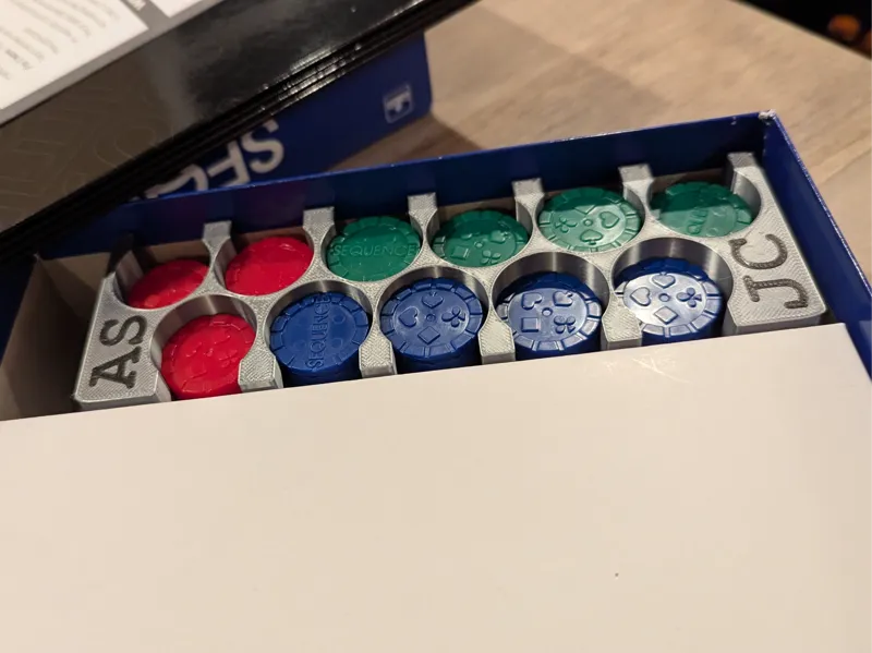Sequence Chips Stacks - Fits in the box.