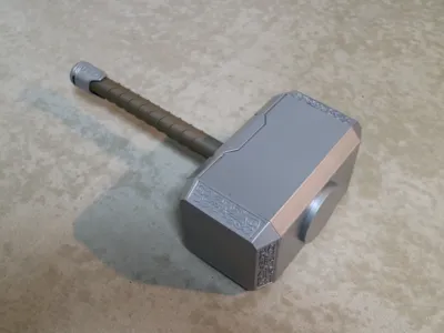 Mjölnir: The Weighted "God of Thunder" Hammer