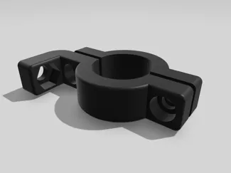 Mirror Mount 22mm, Shin Yo, Supermoto, DRZ, SMC
