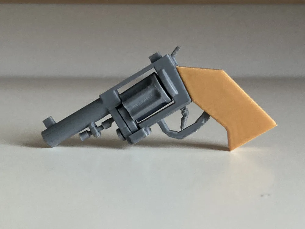 Functional mini Revolver - Free 3D Print Model - MakerWorld