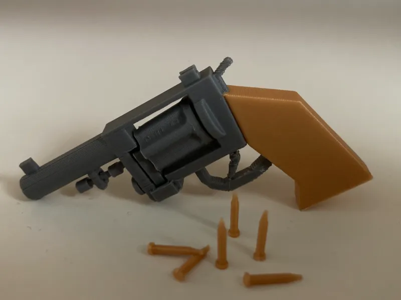 Funktionierender mini Revolver