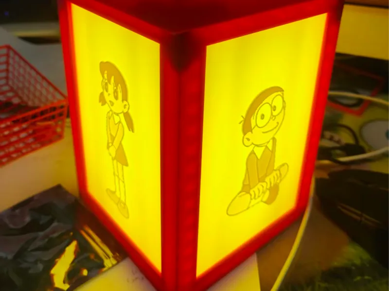 哆啦A梦主题透光板 大雄 哆啦A梦 哆啦美 静香Doraemon