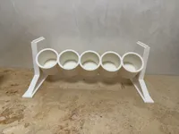 5 IKEA Droppar Spice Jars (D=5cm) in a row