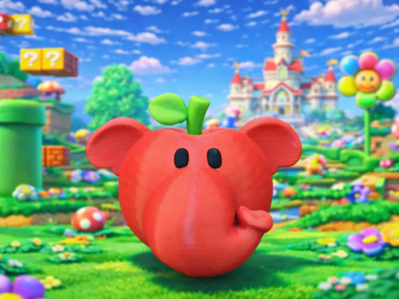 Multipart Mario Wonder Elephant Fruit Dannasis