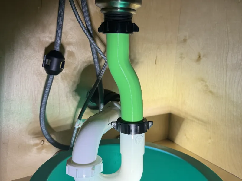 Offset Sink Tailpiece 1.5"