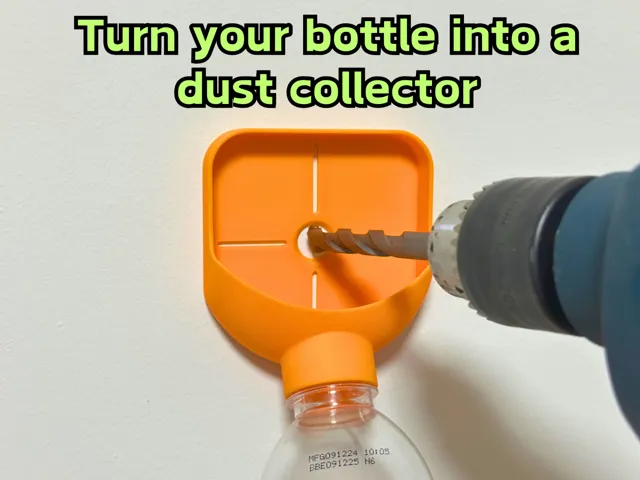 Drill Dust Collector and Guide - Plus Edition