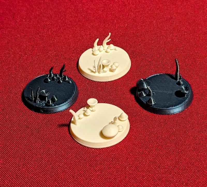 32mm Forest Swamp Bases for Minis