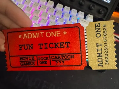 Fun Ticket for family nights