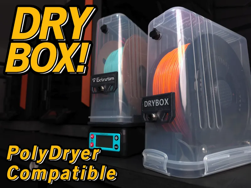 Drybox | Cheap Filament Box | Polydryer Compatible