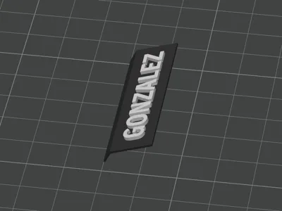 nameplate for base