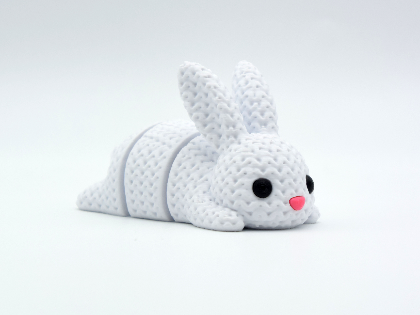Knitted Articulated Bunny Rabbit