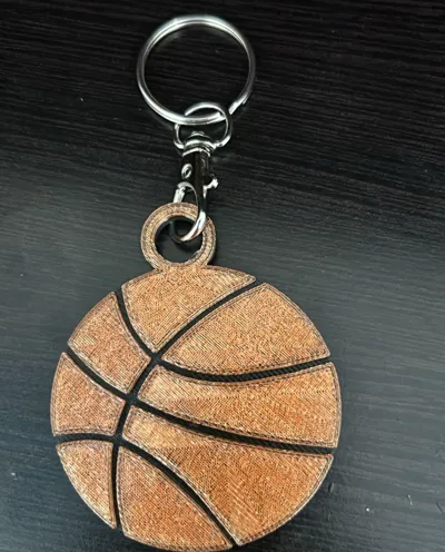 Basketball Keychain (no AMS system required)