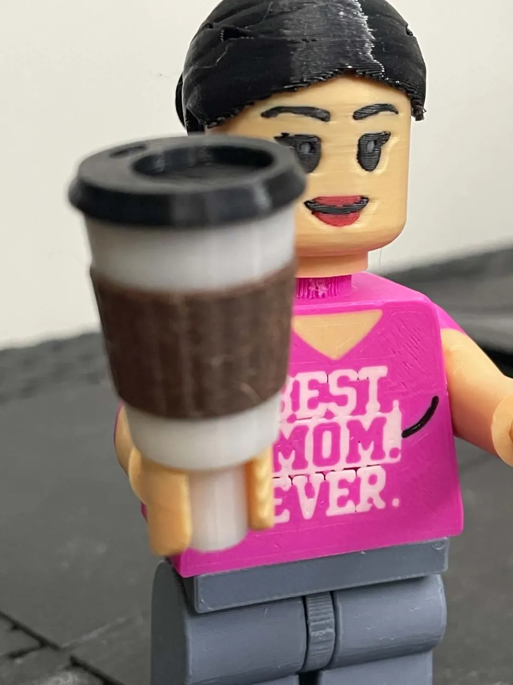 Big Brick Best Mom Ever - Free 3D Print Model - MakerWorld