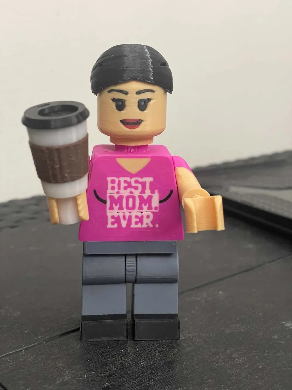 Big Brick Best Mom Ever - Free 3D Print Model - MakerWorld