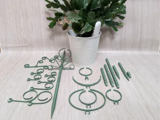 Modular Plant Flower Support Stake