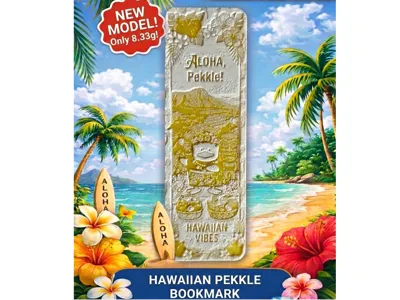 Hawaiian Pekkle Bookmark