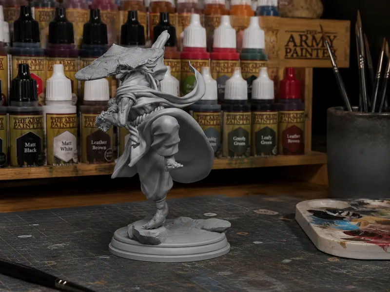Katsuro The Blood Sword Miniature (D&D, RPG, 40K )