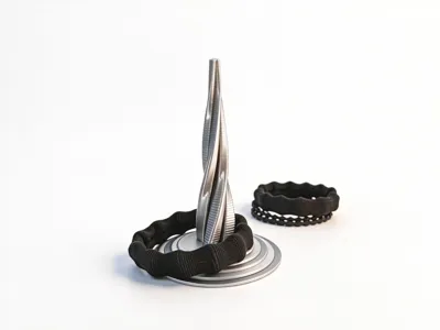 Spire – Futuristic Hair Tie Stand