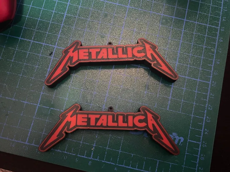 LOGO METALLICA PORTACHIAVI