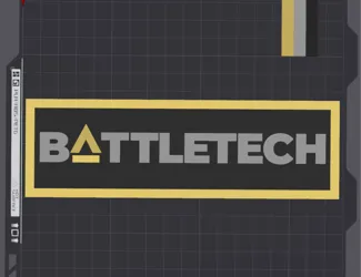 Battletech Logo Wall Mount