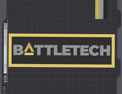 Battletech Logo Wall Mount