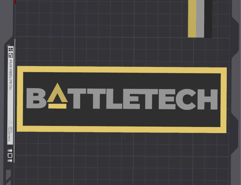 Battletech Logo Wall Mount