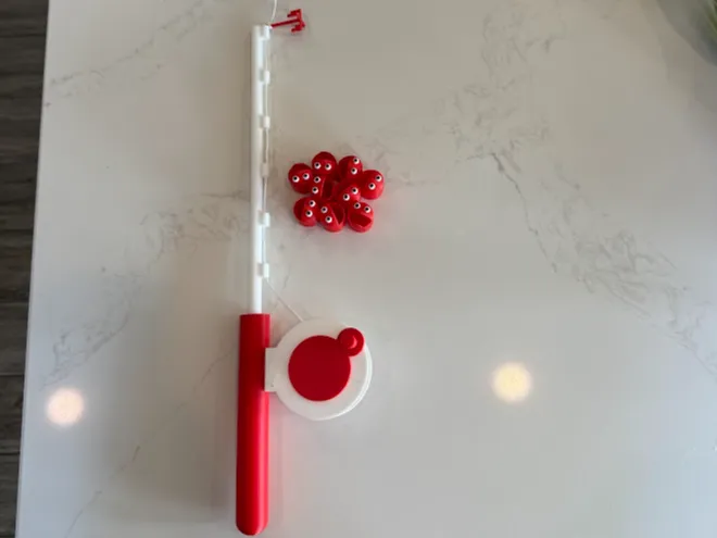 Toy Fishing Game – Rod, Reel, Hook & Fish