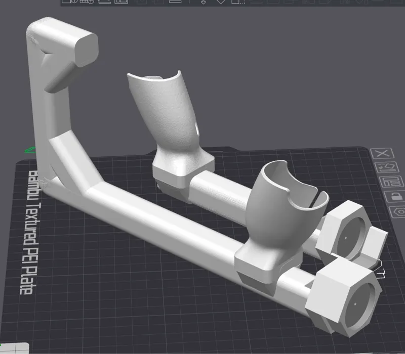 Quest 3 gun stock full printable + magnet Remixed