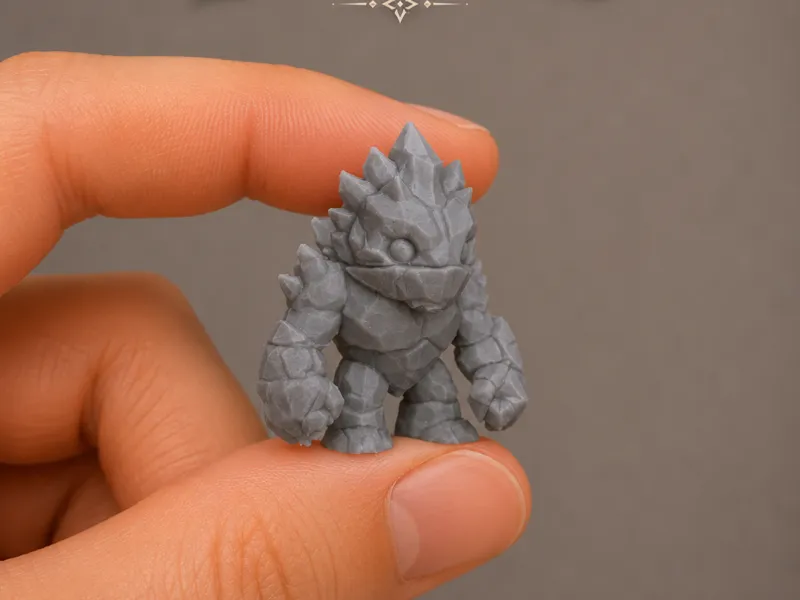 Golem Mini Model – Mythical Beasts Collection