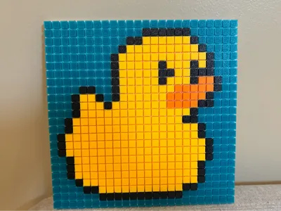 Duck Pixel Puzzle