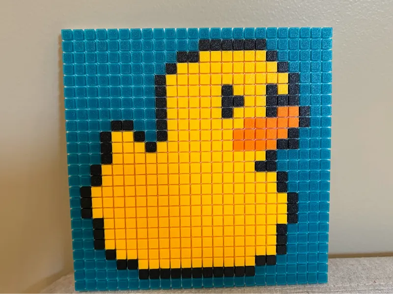 Duck Pixel Puzzle