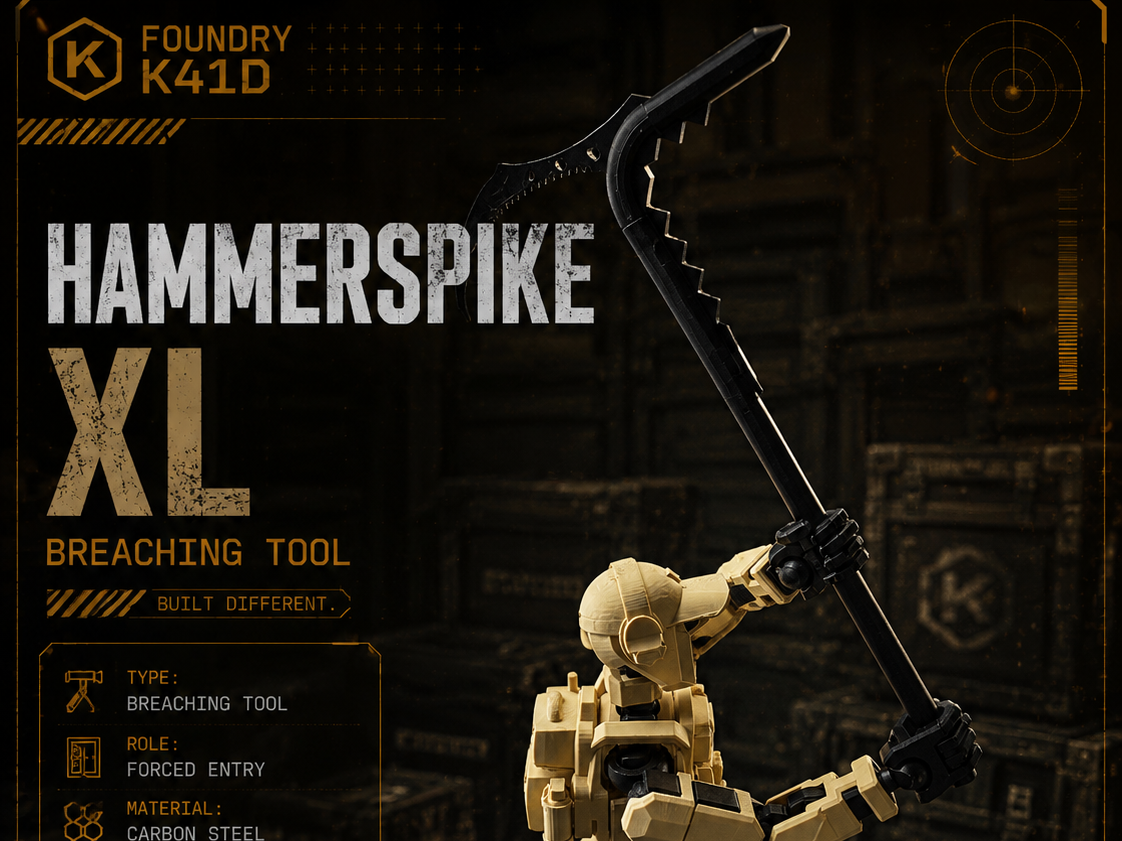Dummy 13 Hammerspike Break and Rake Breaching Tool