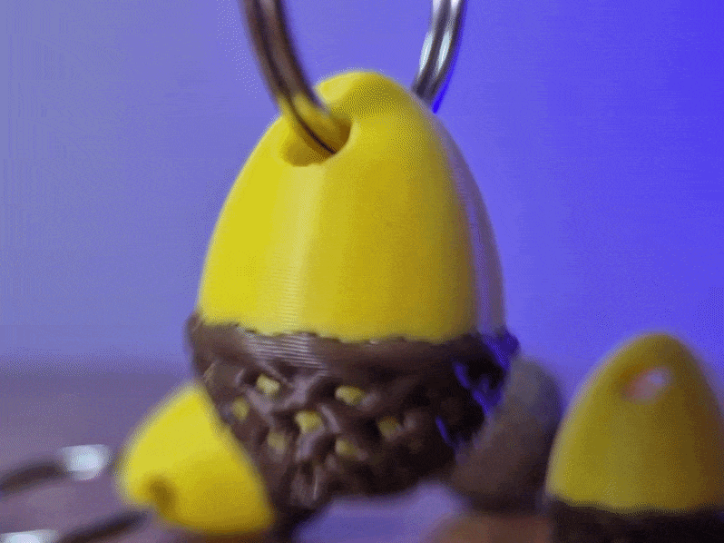 Easter Egg key chain