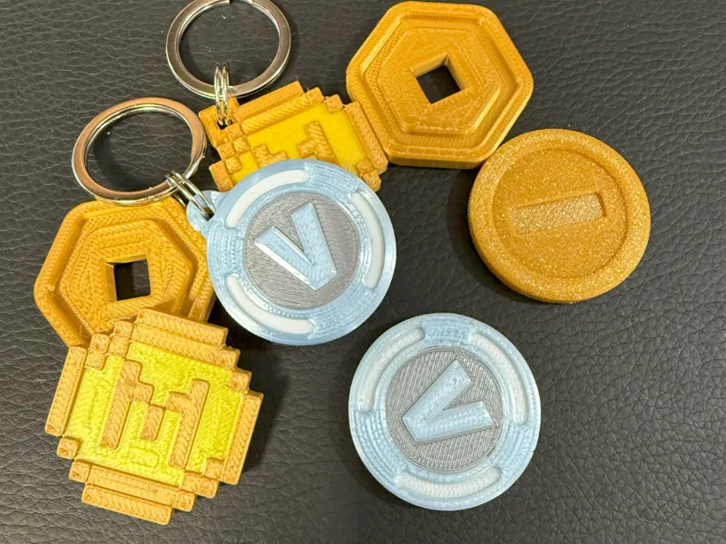 Game coins or keychains