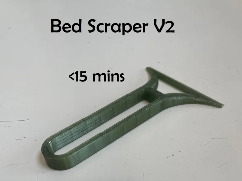 super sharp bed scraper - v2