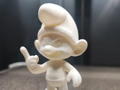 Furious Smurf