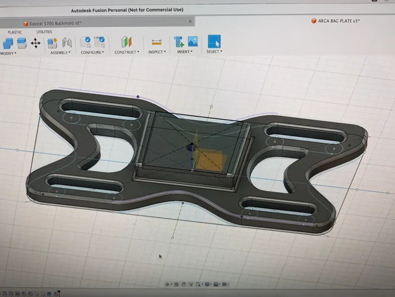Arca Rail Bag Plate V1