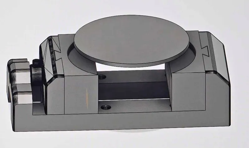 CNC Vice with Coaster Attachment