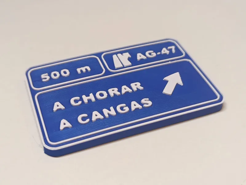 A chorar a Cangas - imán