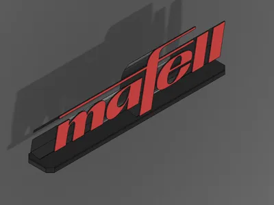 Mafell Logo Display Stand