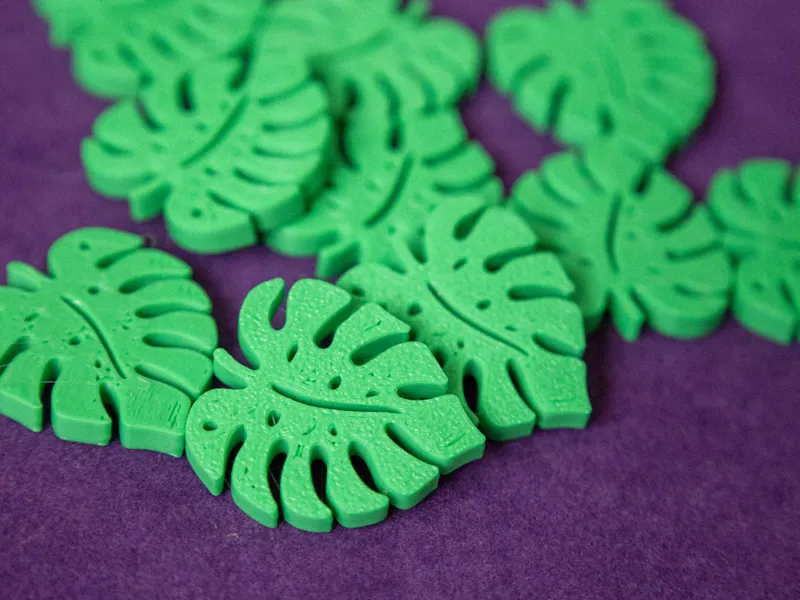 Monstera Leaf Token for Board Games