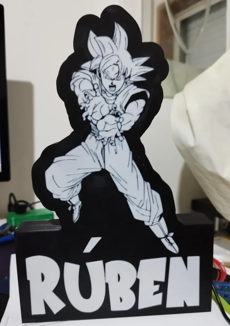 light box Goku