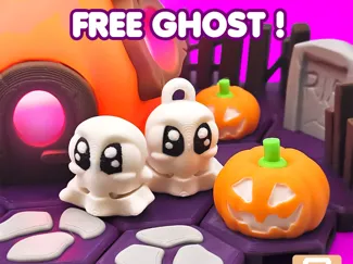 FREE Articulated Mini Ghost