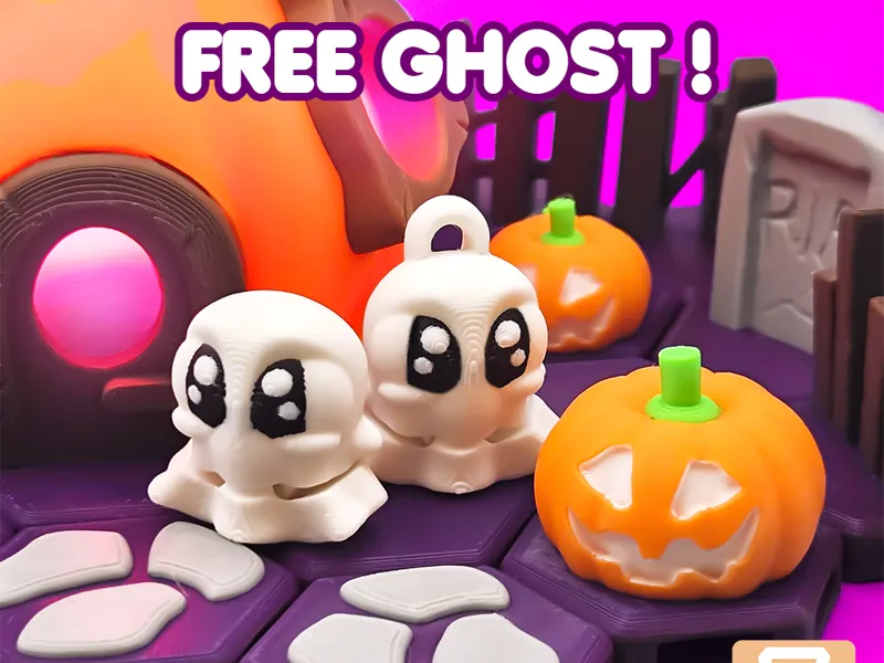 FREE Articulated Mini Ghost
