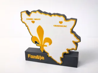 Bosna Lampe, Bosnien (ohne Stadtnamen)