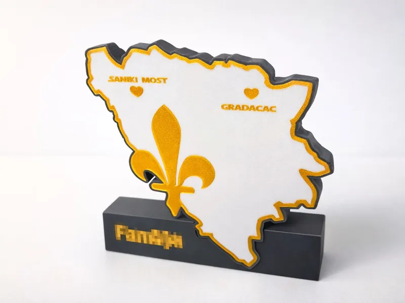 Bosna Lampe, Bosnien (ohne Stadtnamen)