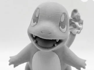 Charmander High-Detail - Monochrome Edition
