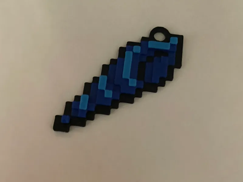 Stardew Mermaid Pendant Keychain
