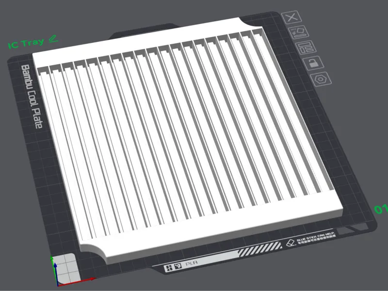 [BaBo] Integrated Circuit (IC) Storage Tray