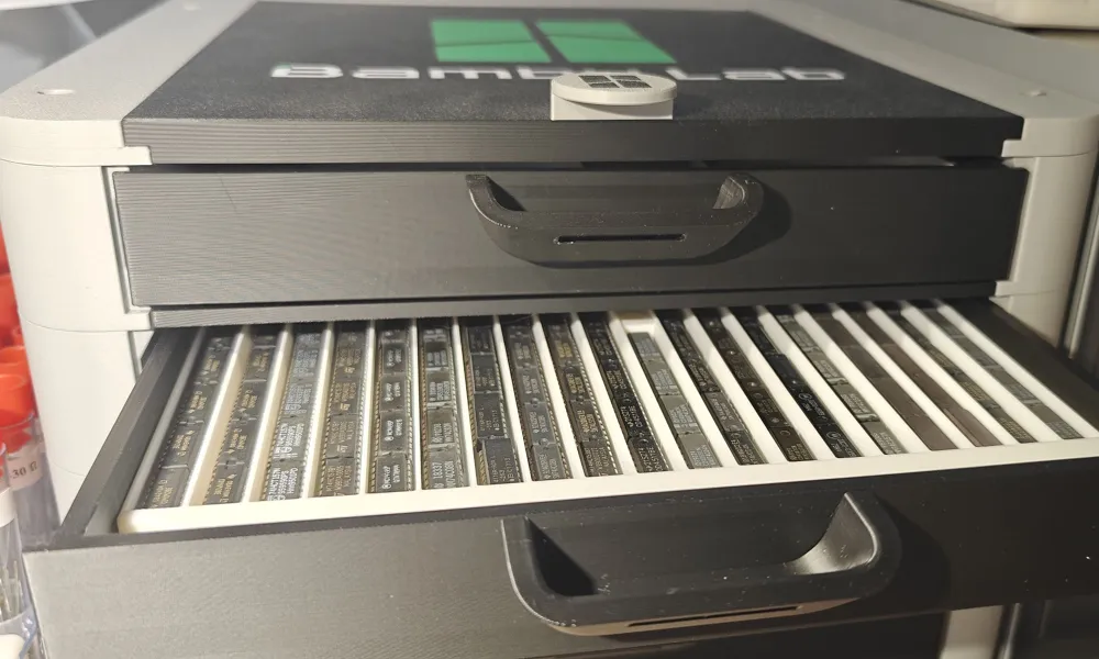 [BaBo] Integrated Circuit (IC) Storage Tray - Free 3D Print Model ...